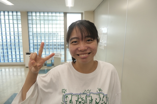 塚本陽花里さん<br>三浦初声高校卒業
