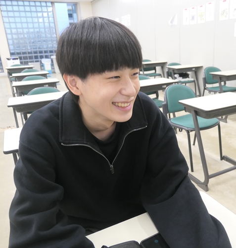 目黒知月くん<br>県立保土ヶ谷高校卒業